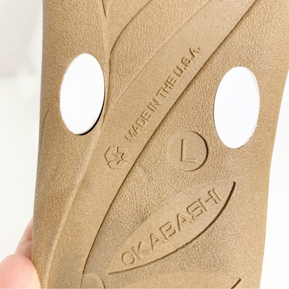 Okabashi Breeze Flip Flop Thong Sandal Contoured Footbed Arch Support Waterproof - Picture 8 of 11